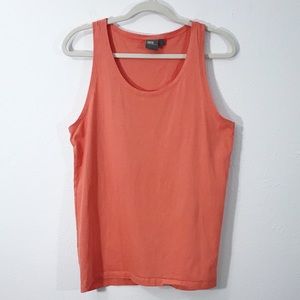 ASOS Orange Cotton Tank Top